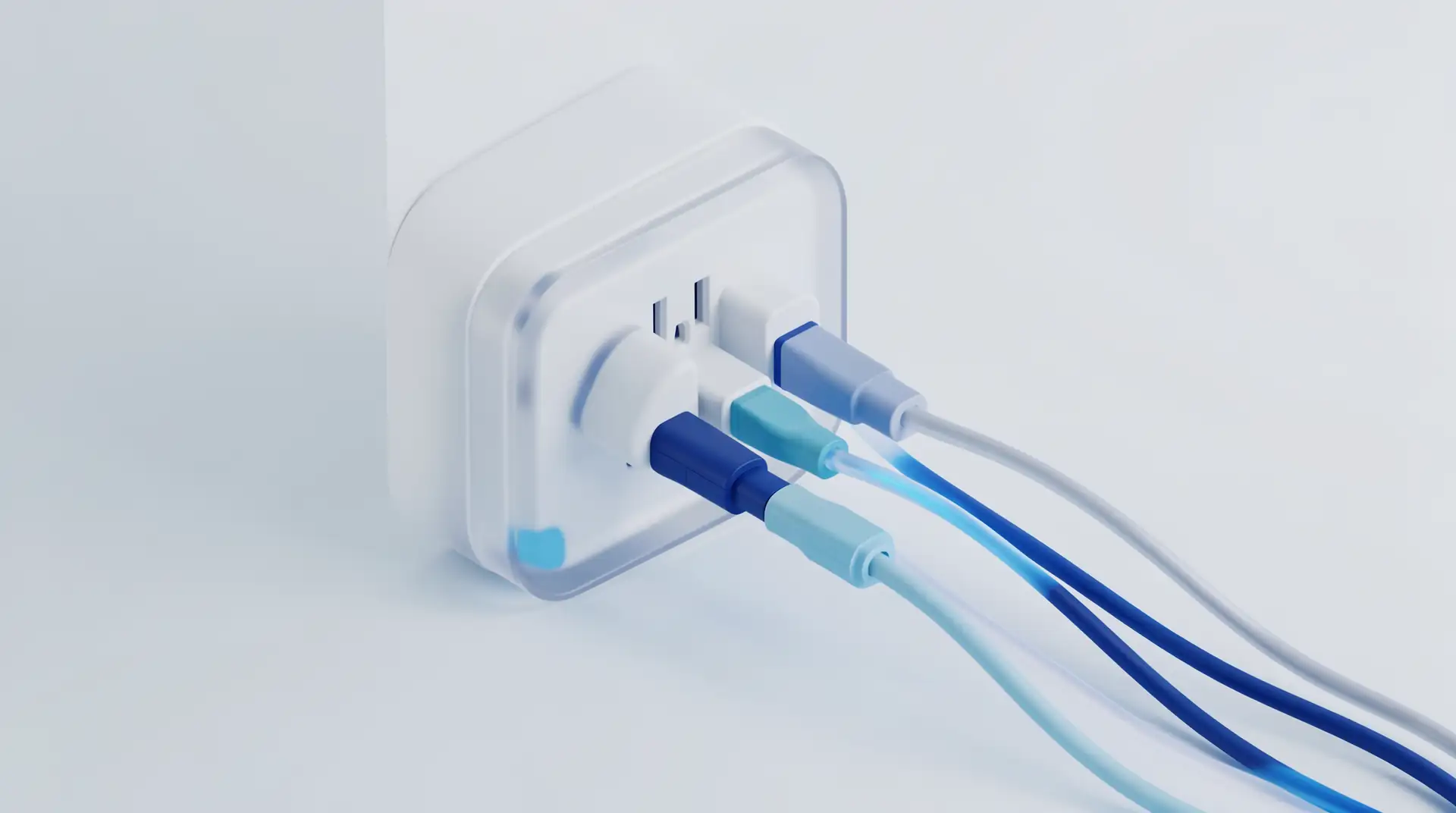 Синяя сетка показывает связность сайта, профиля и публикации.